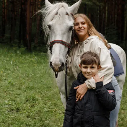 Конная прогулка в Суворовском