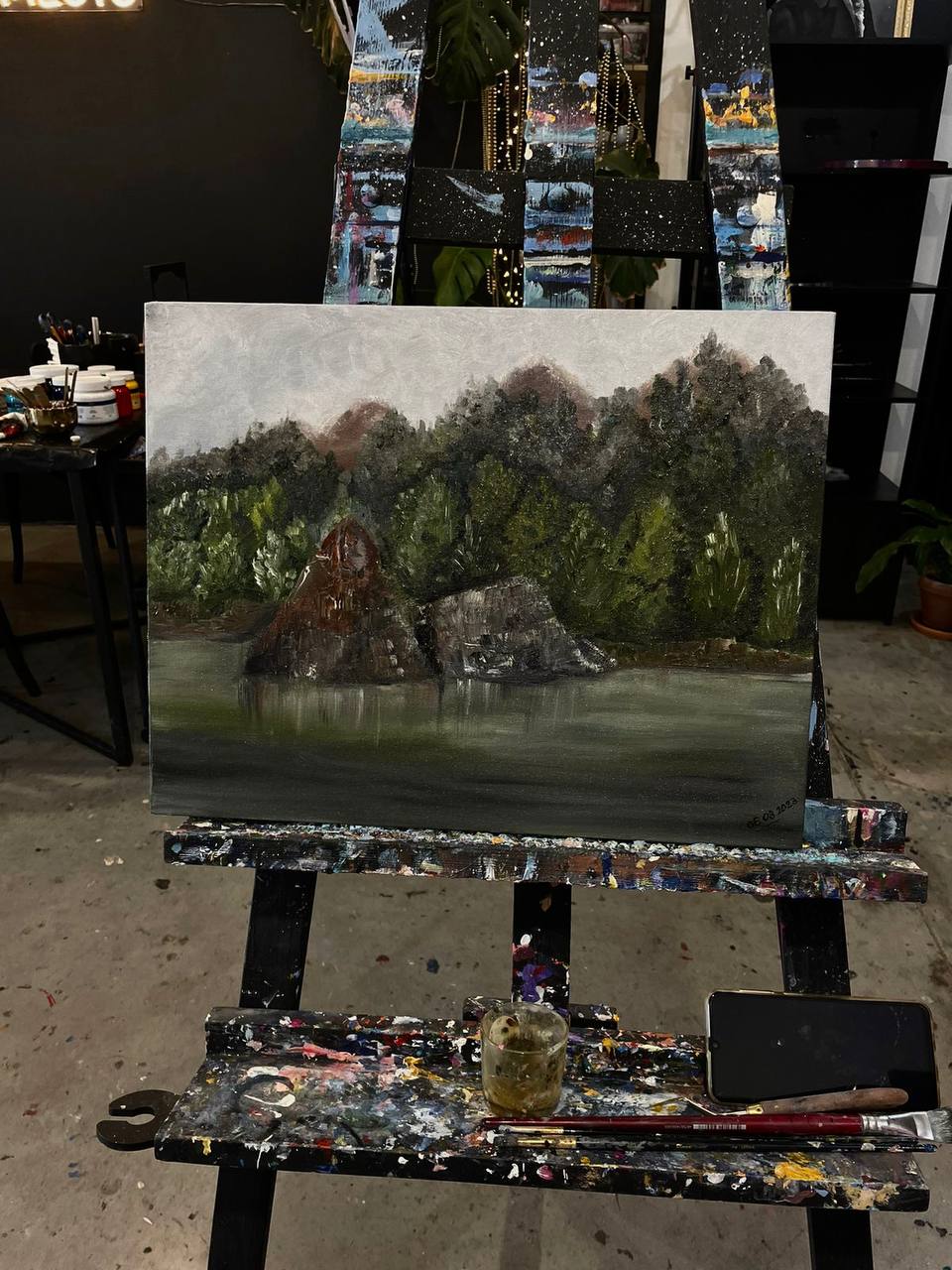 Мастер-класс по масляной живописи