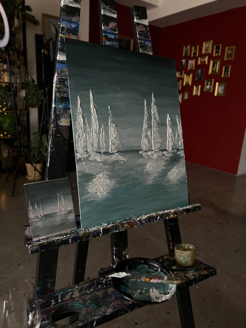 Мастер-класс по масляной живописи