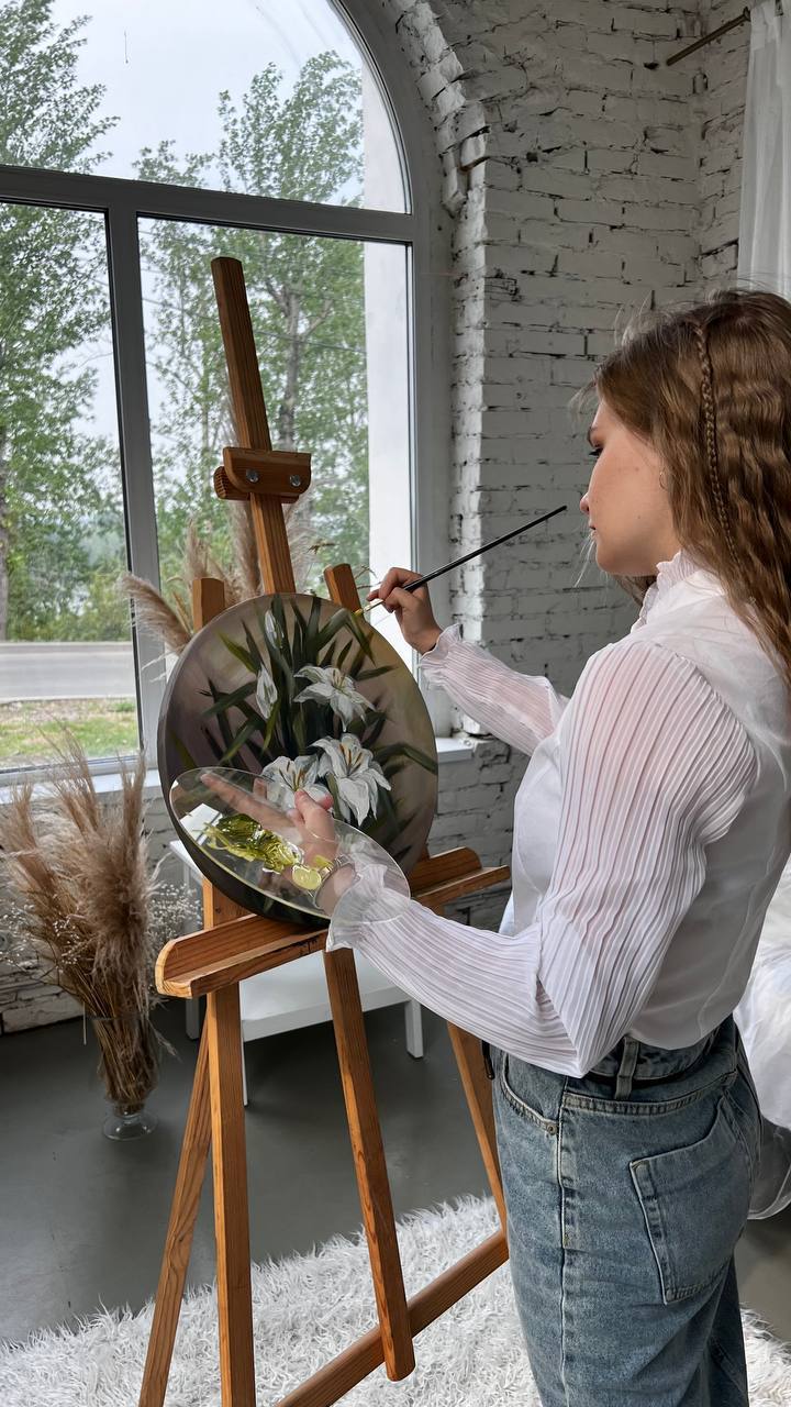 Мастер-класс по масляной живописи