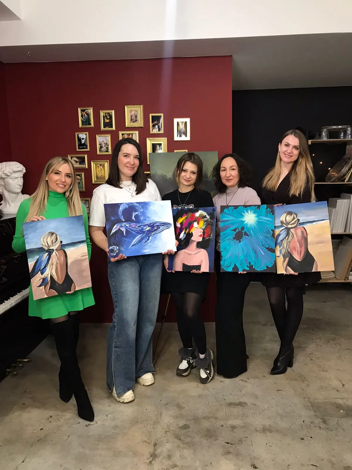 Мастер-класс по акриловой живописи