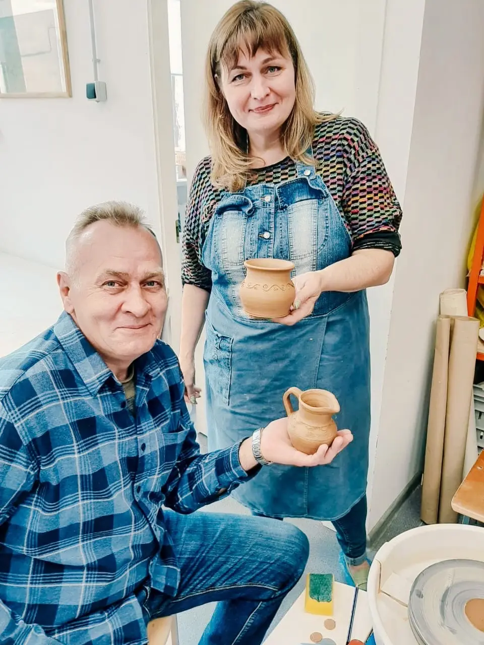 Урок лепки из глины