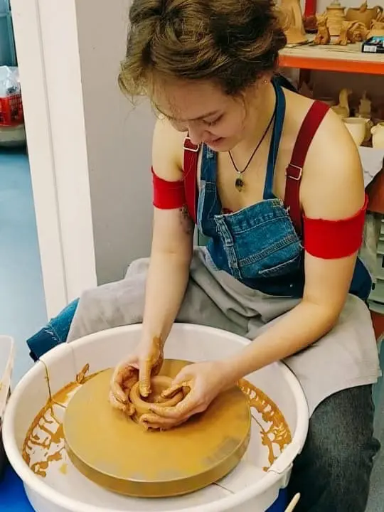 Урок лепки из глины