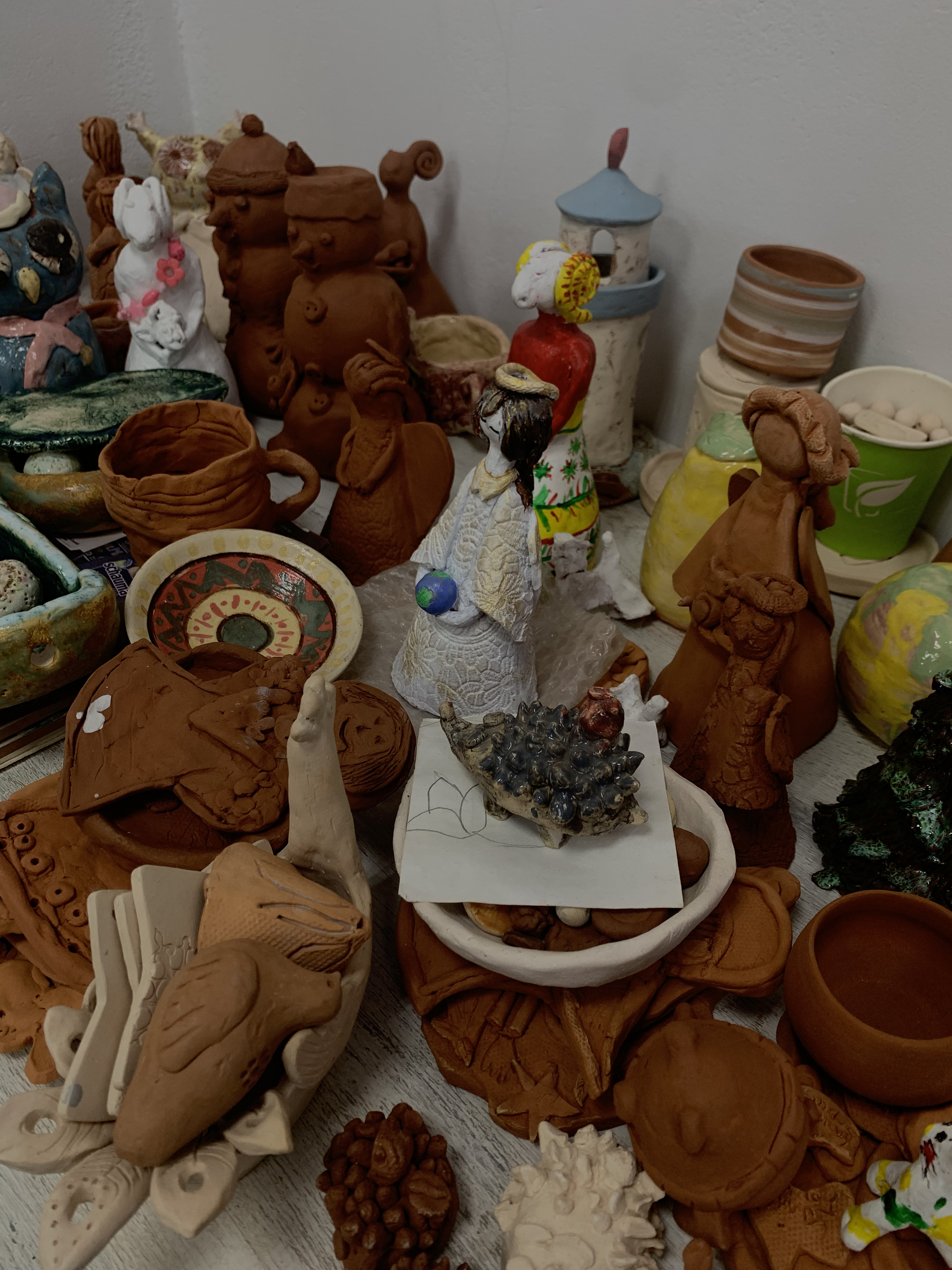 Урок лепки из глины