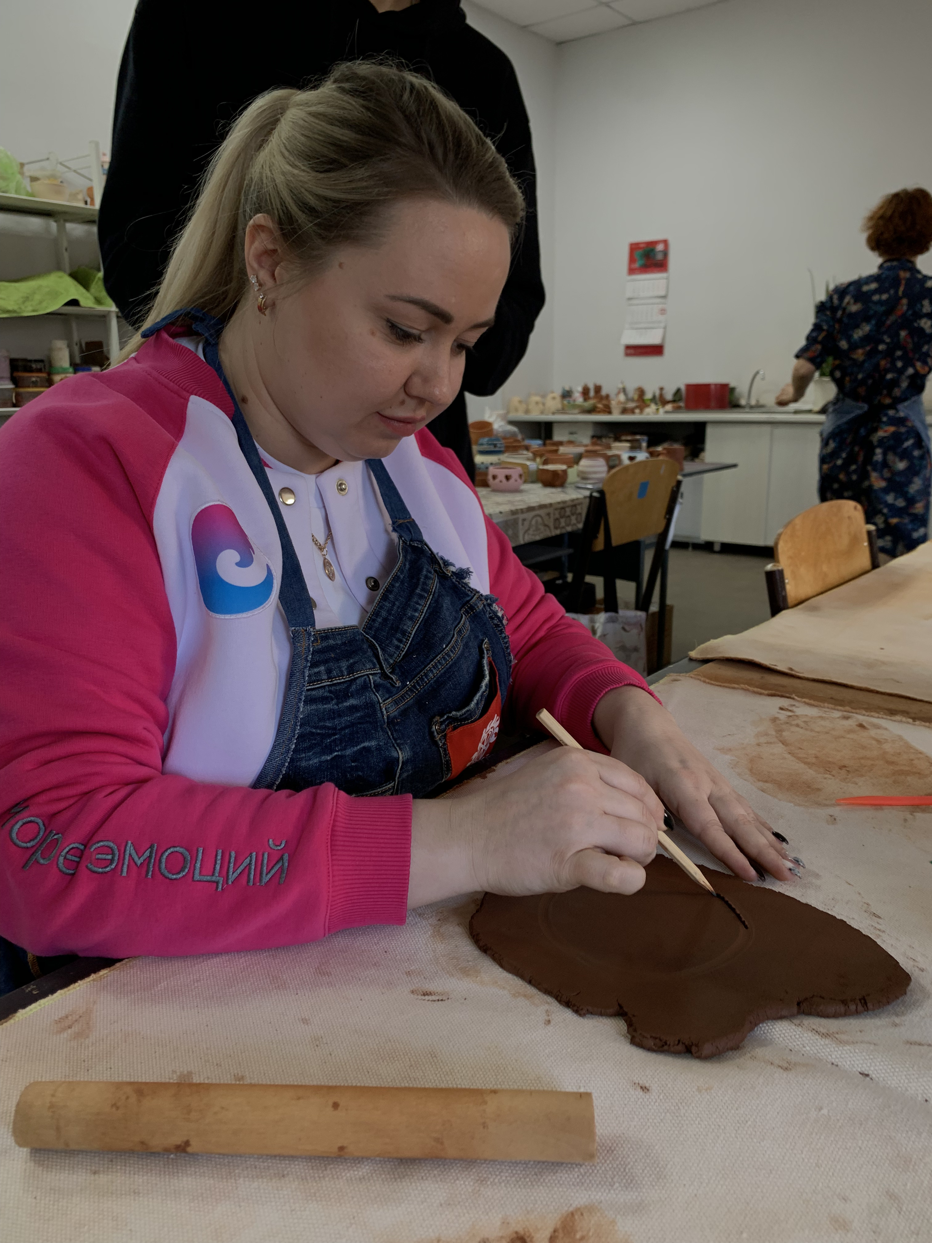 Урок лепки из глины