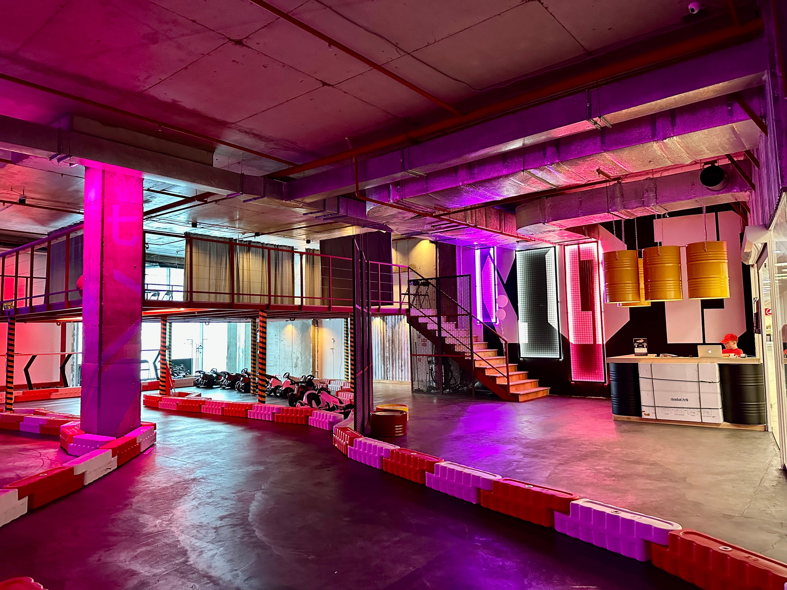 Драйвовое катание на электрокартинге