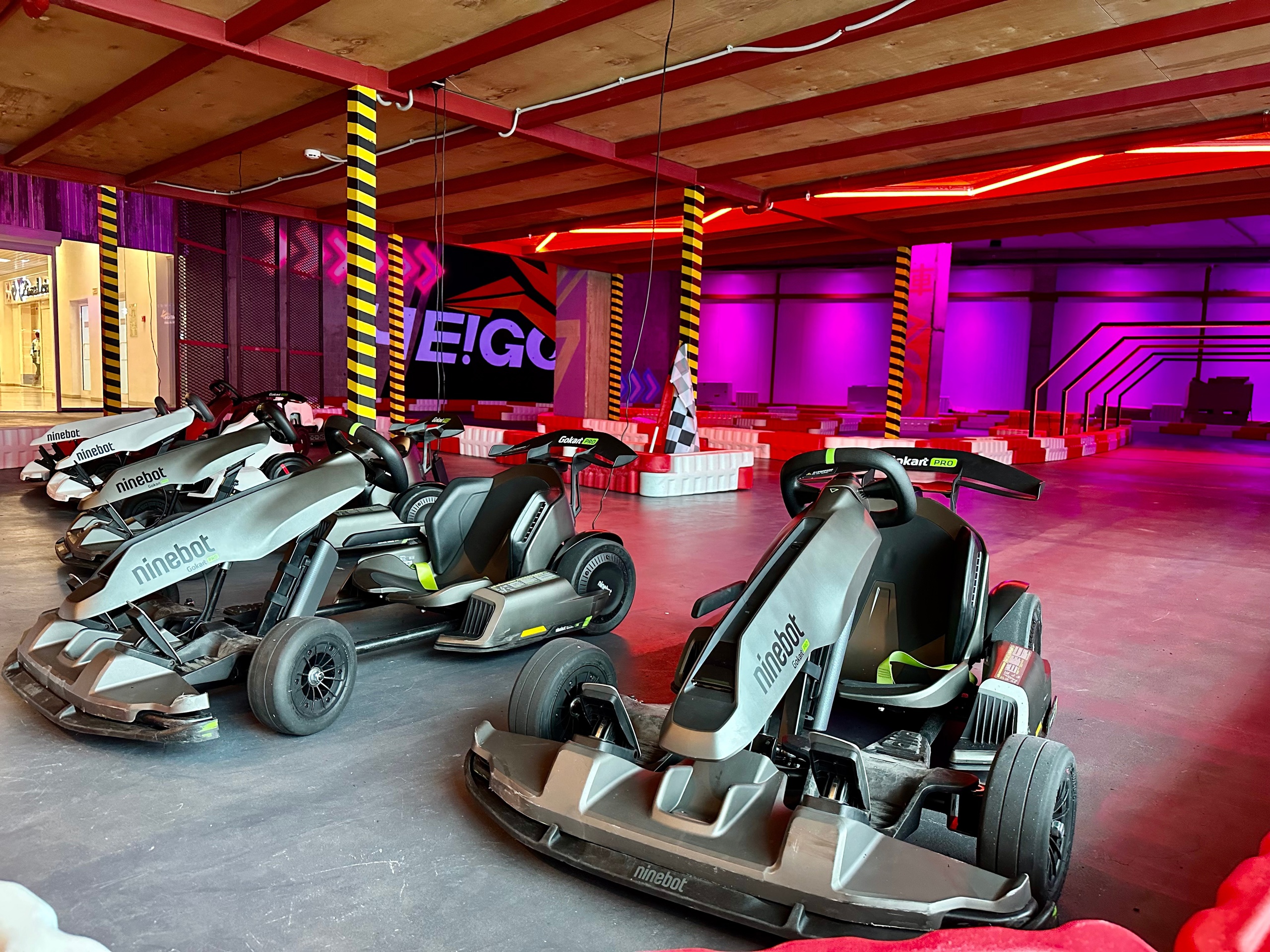 Драйвовое катание на электрокартинге