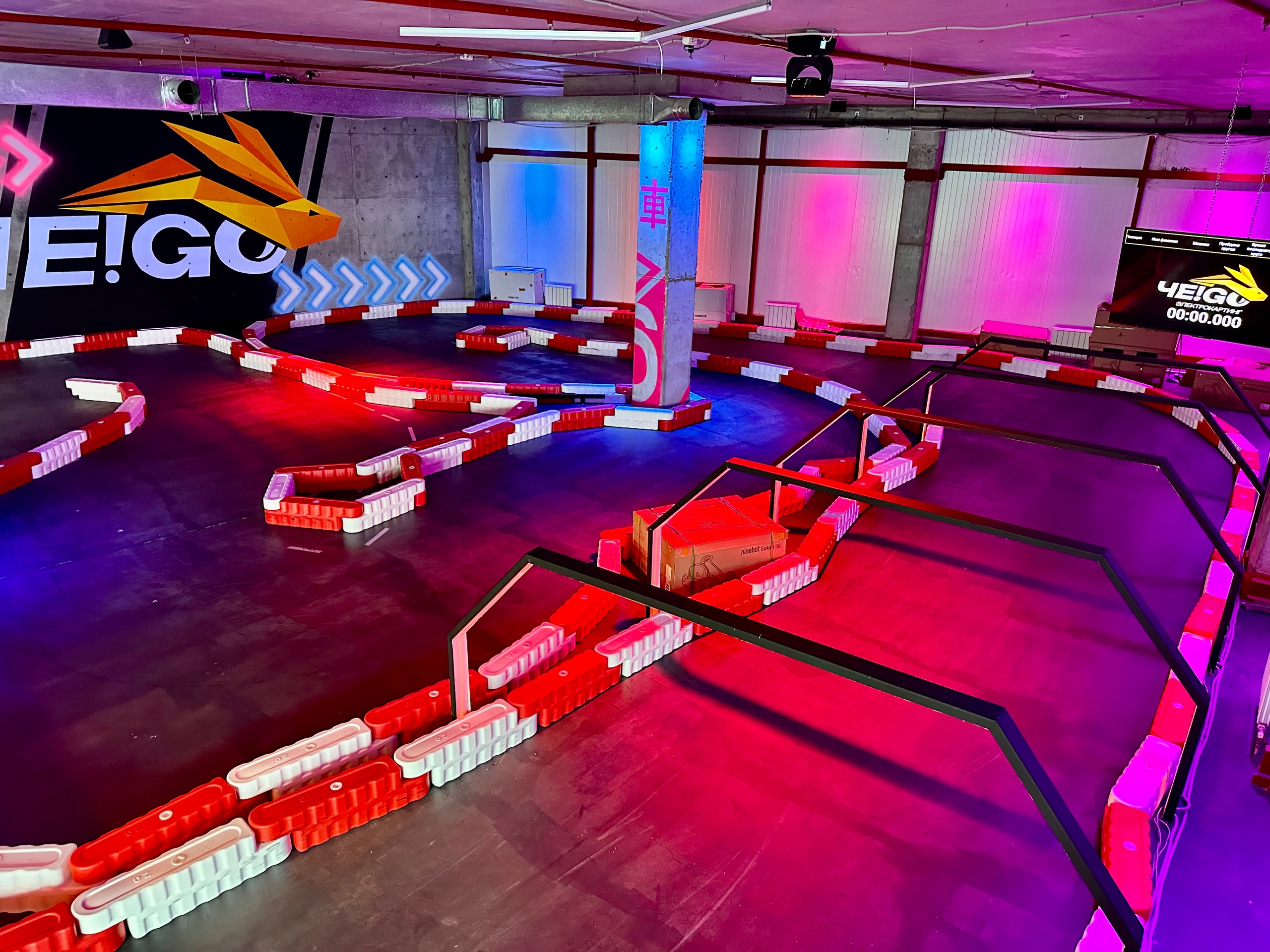 Драйвовое катание на электрокартинге