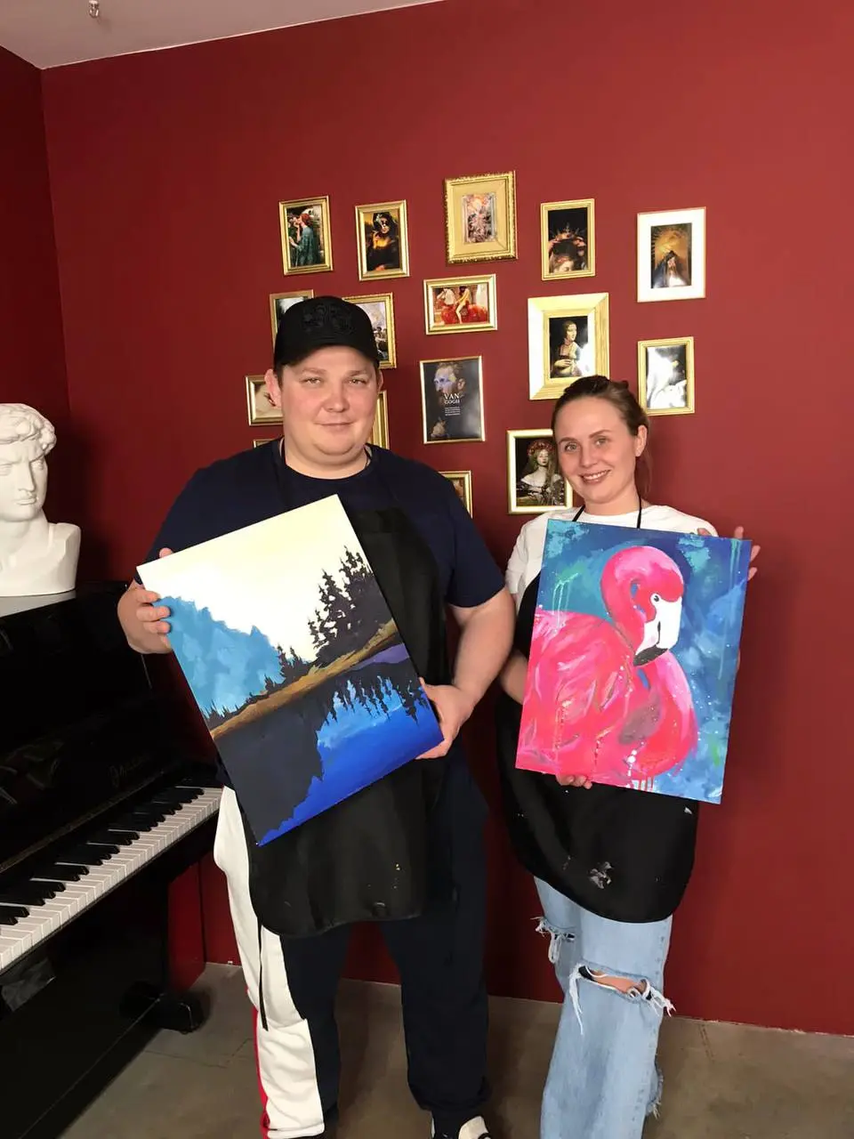 Свидание в творческой студии