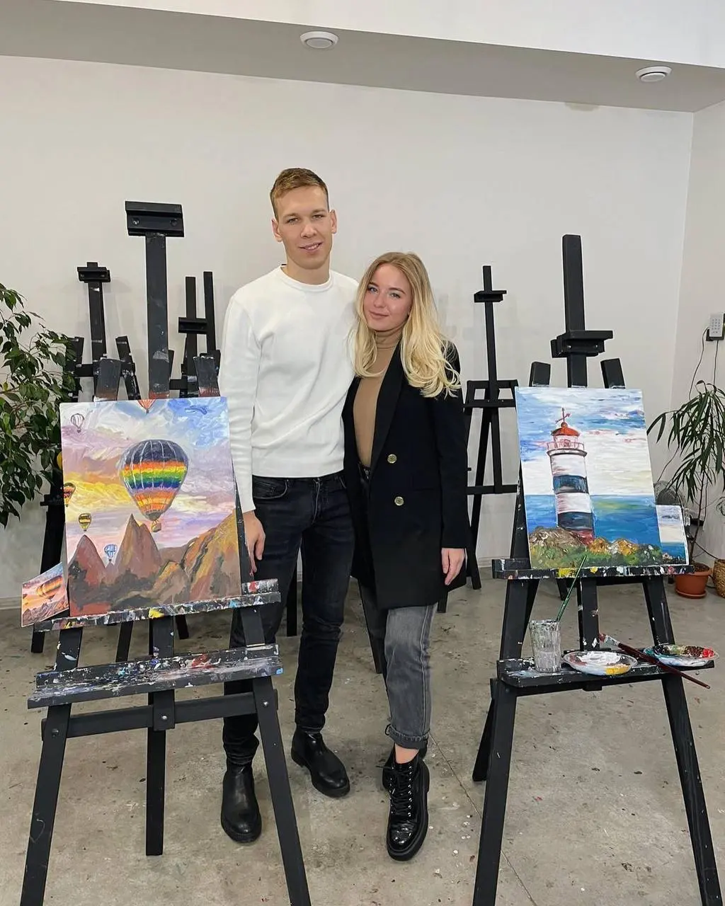 Свидание в творческой студии