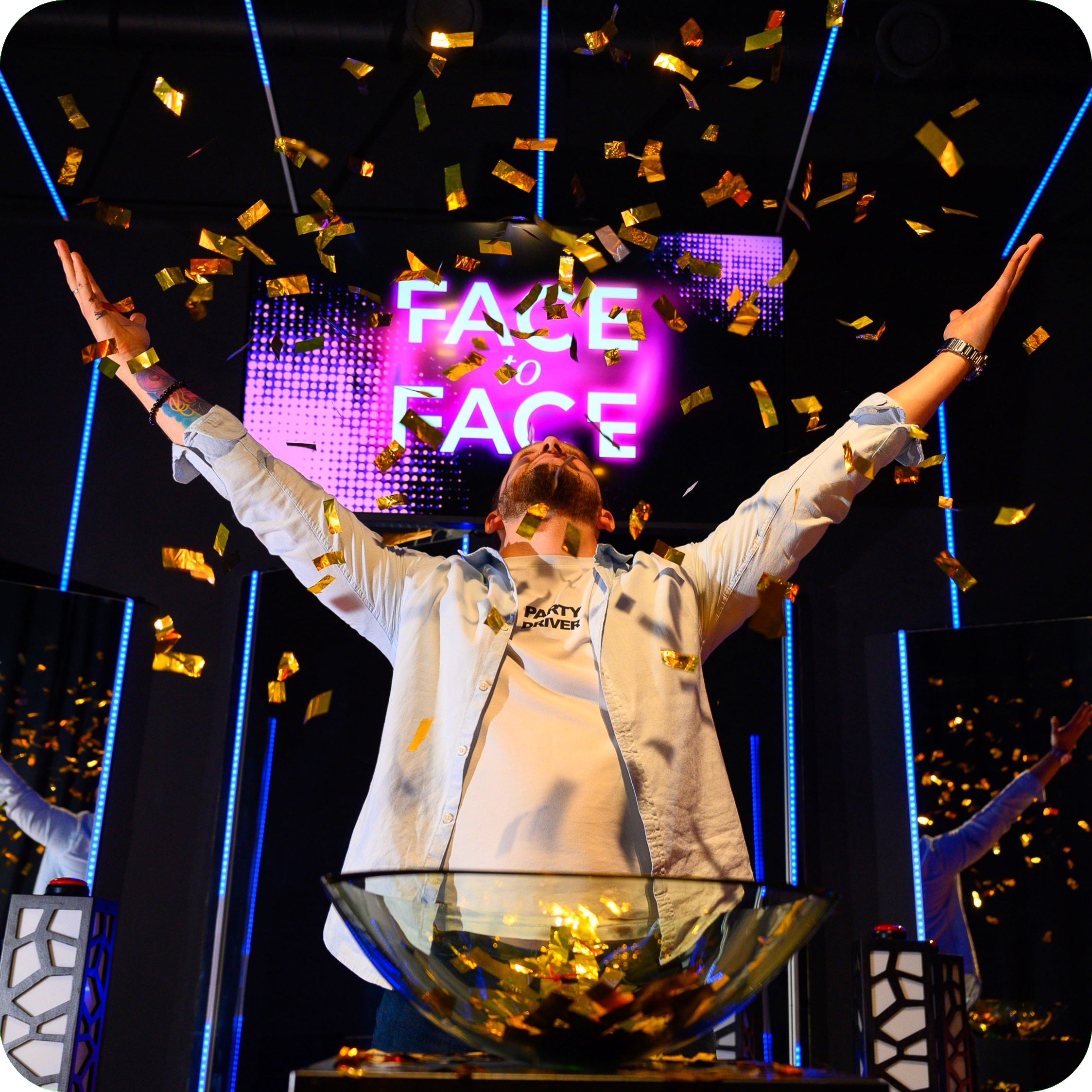 Вечеринка в формате Face to Face