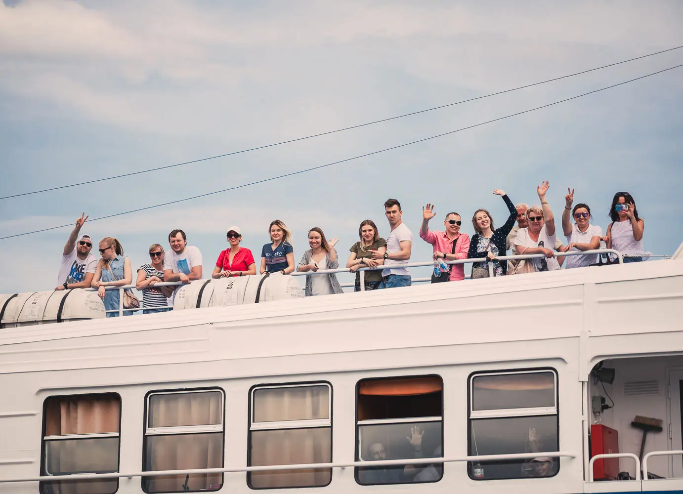 Прогулка по Красноярскому морю на теплоходе "Красцветмет"