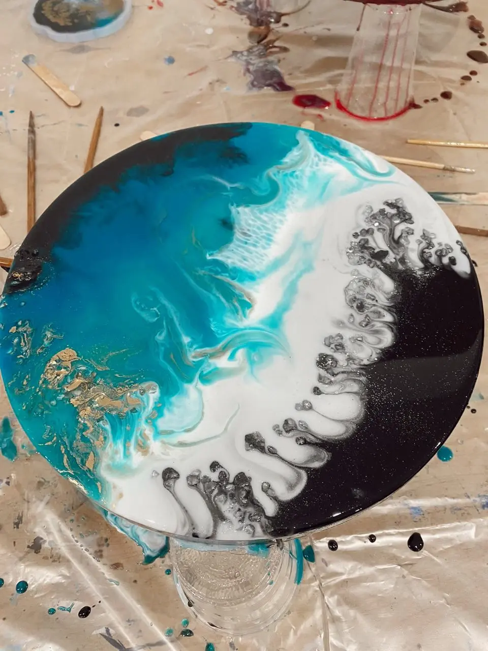 Живопись эпоксидной смолой