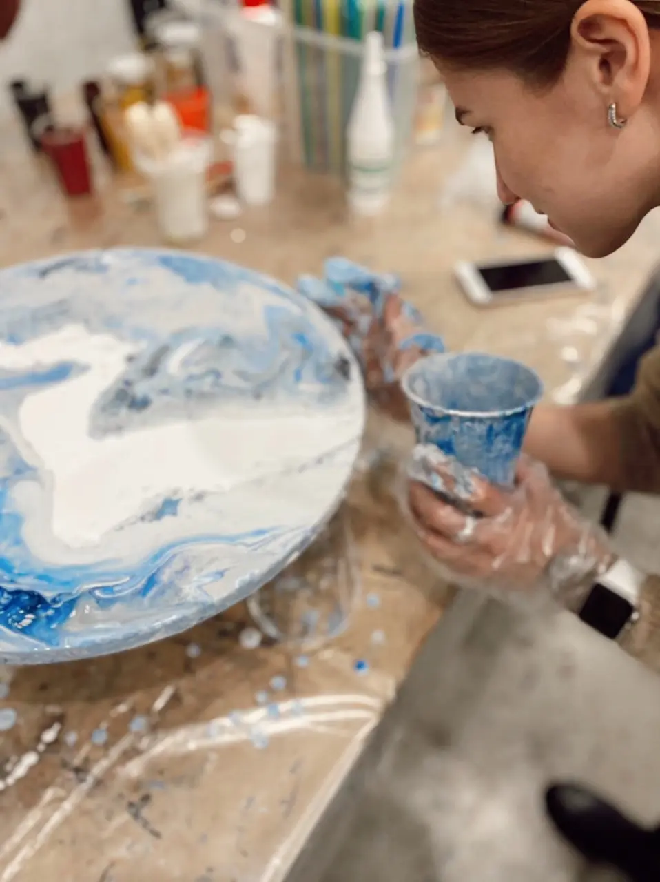 Живопись эпоксидной смолой