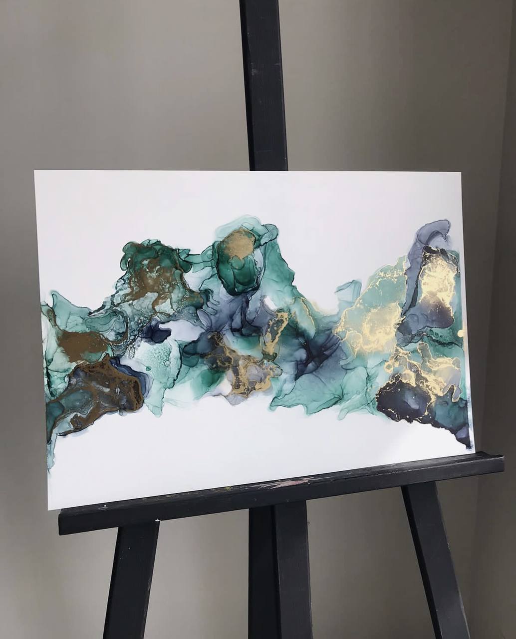 Живопись алкогольными чернилами