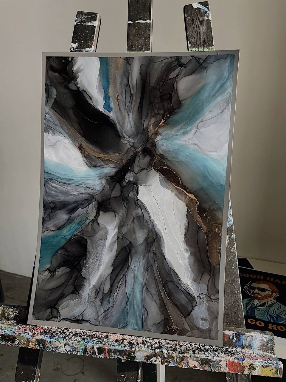 Живопись алкогольными чернилами