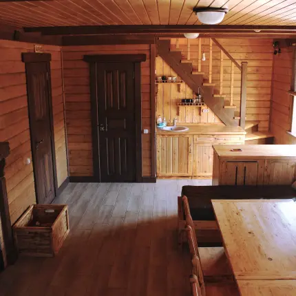 Отдых в загородном доме у реки