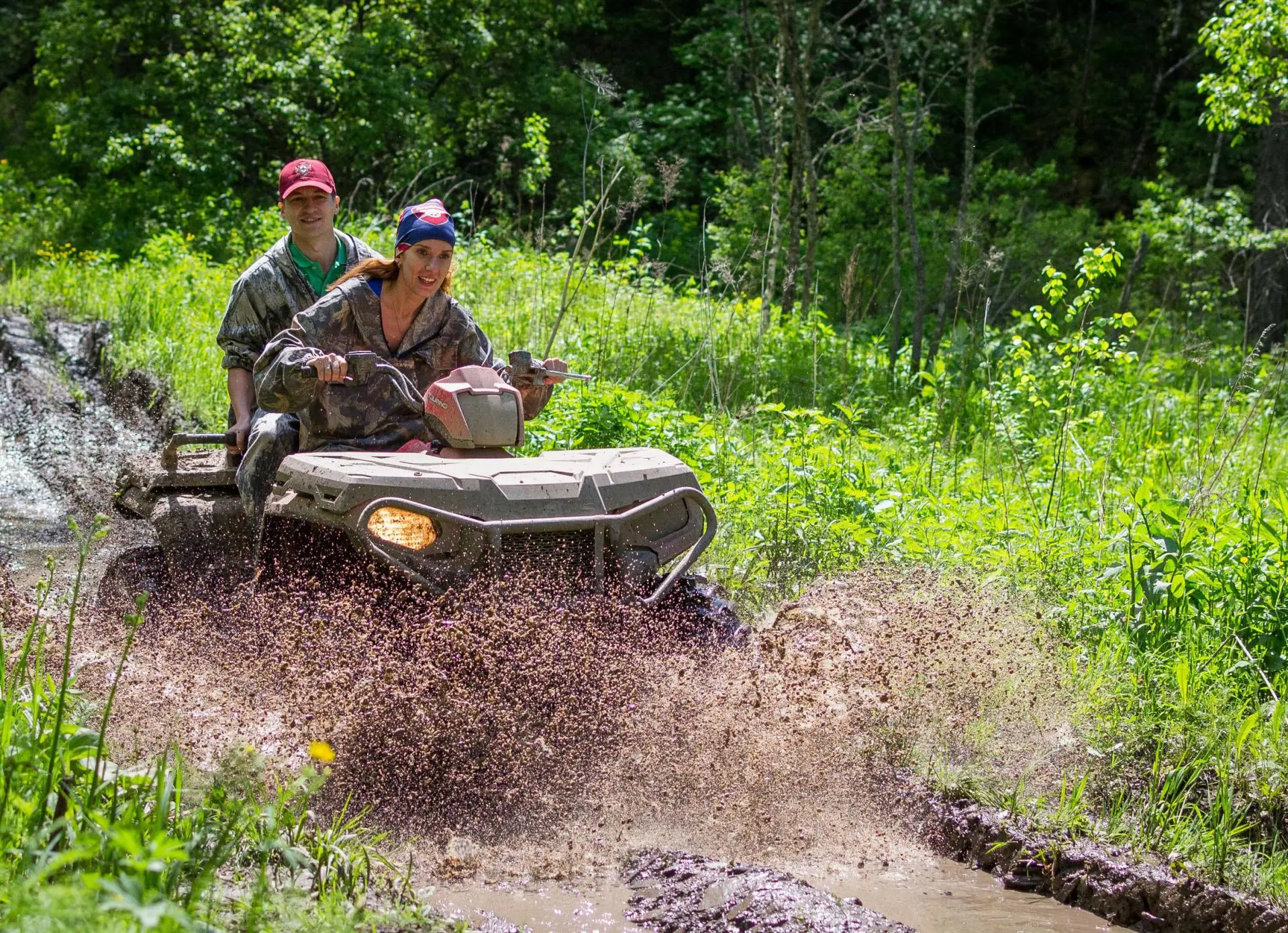 Прогулка на квадроциклах в районе Маны