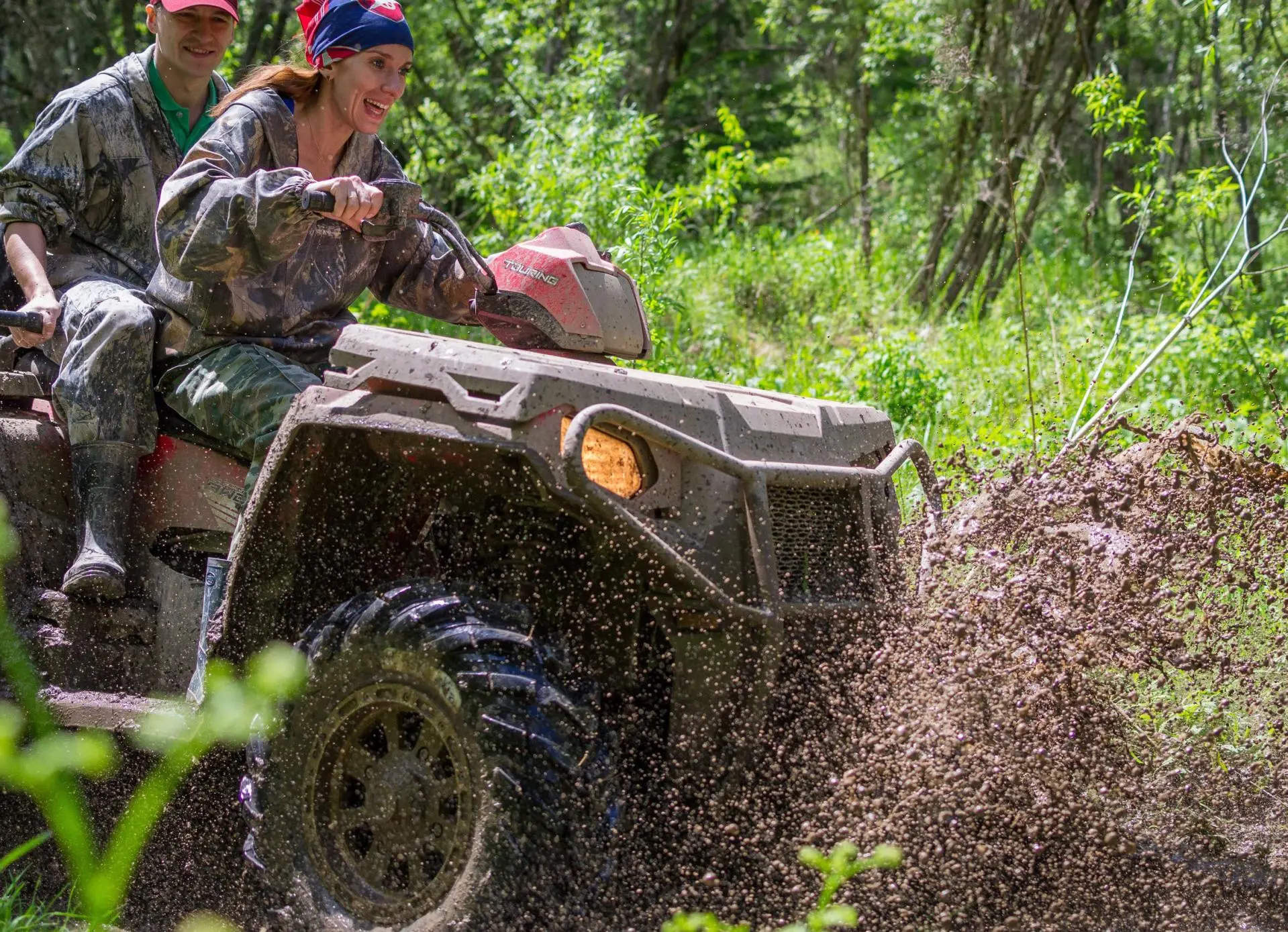 Прогулка на квадроциклах в районе Маны