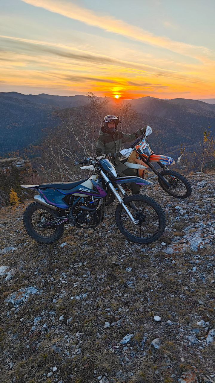 Драйвовая прогулка на Эндуро по Торгашинскому хребту