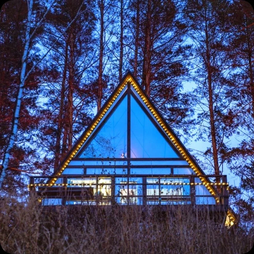 Отдых для компании в домике на Мане