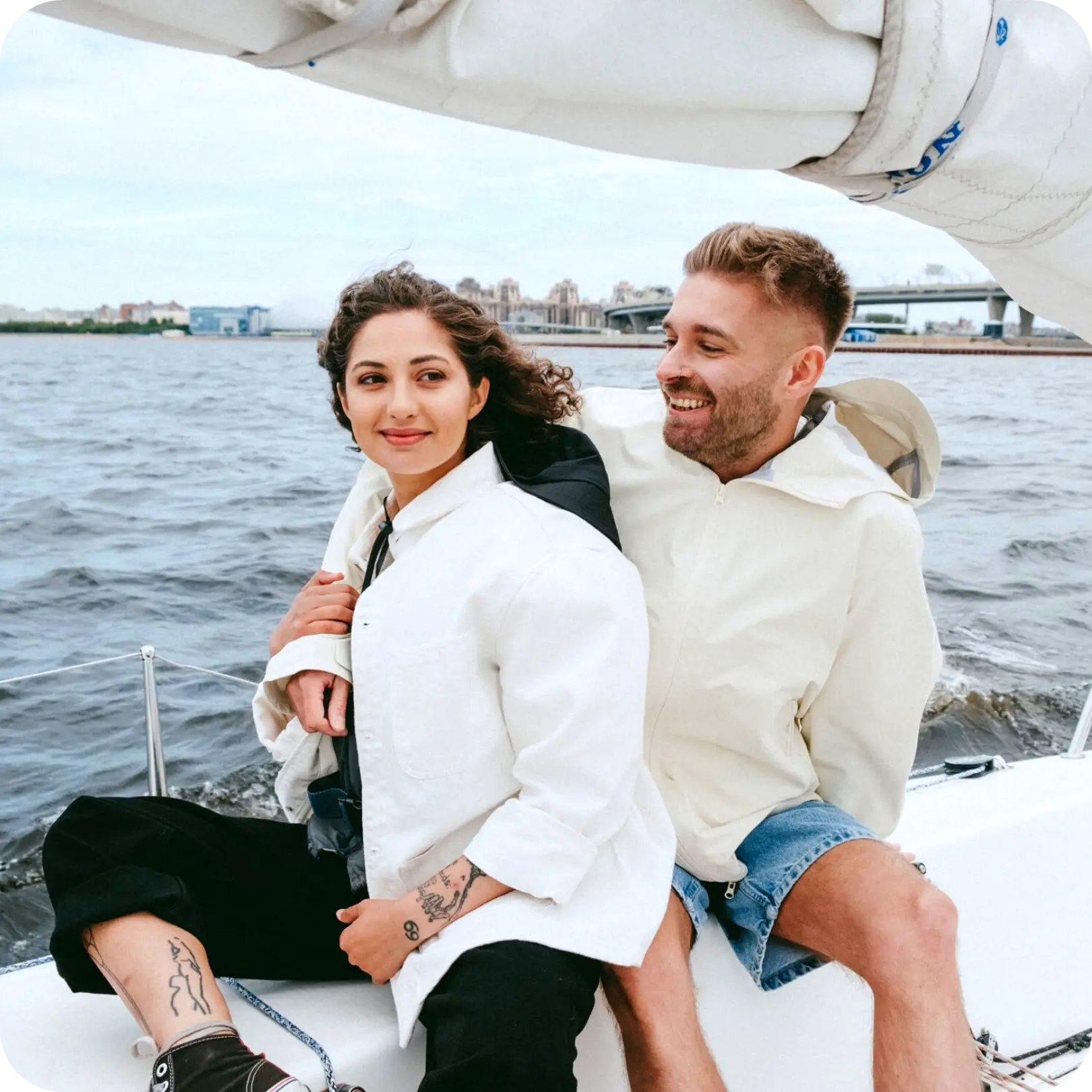 День на парусной яхте