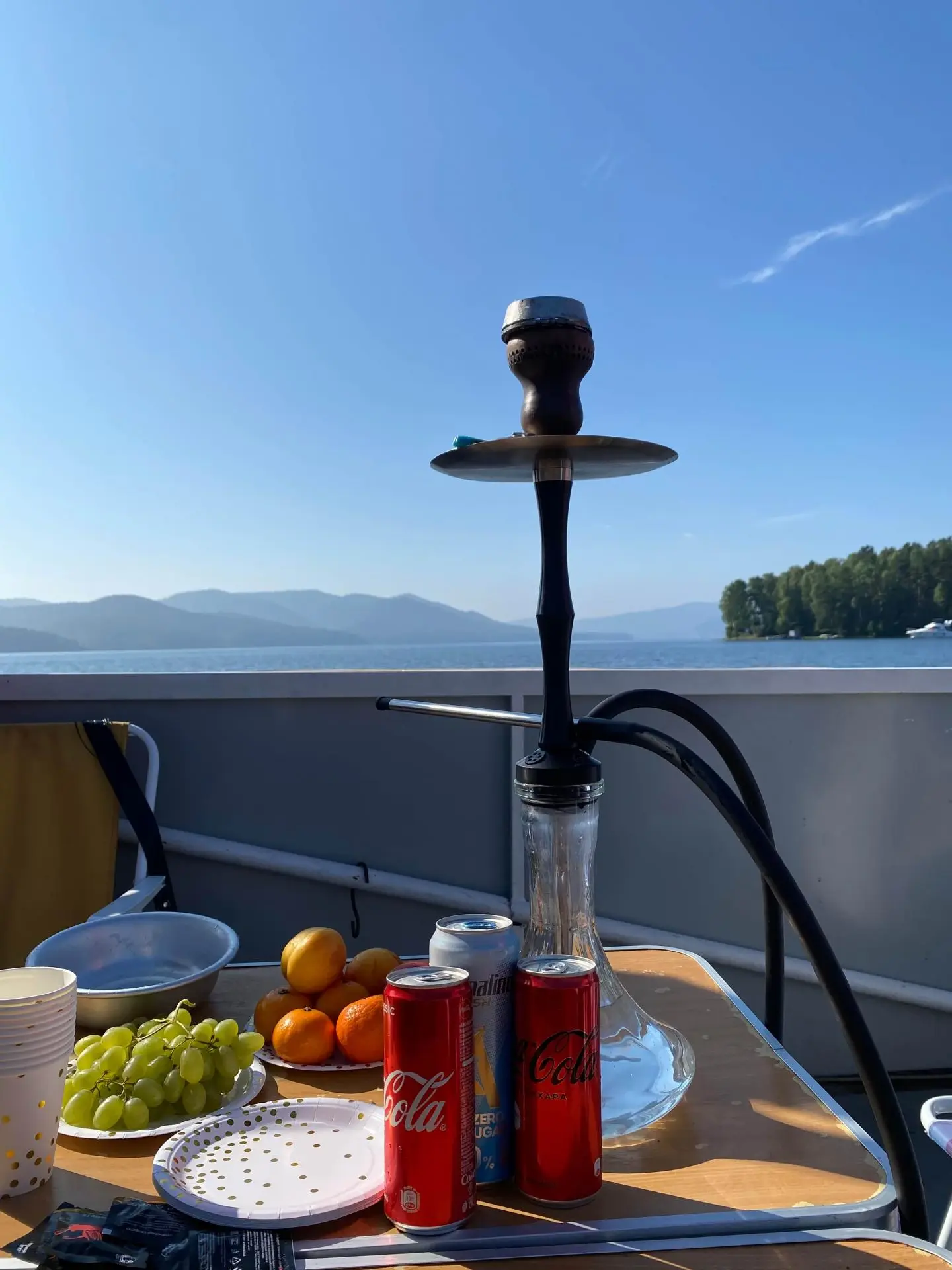 Прогулка по Красноярскому морю на двухэтажном судне