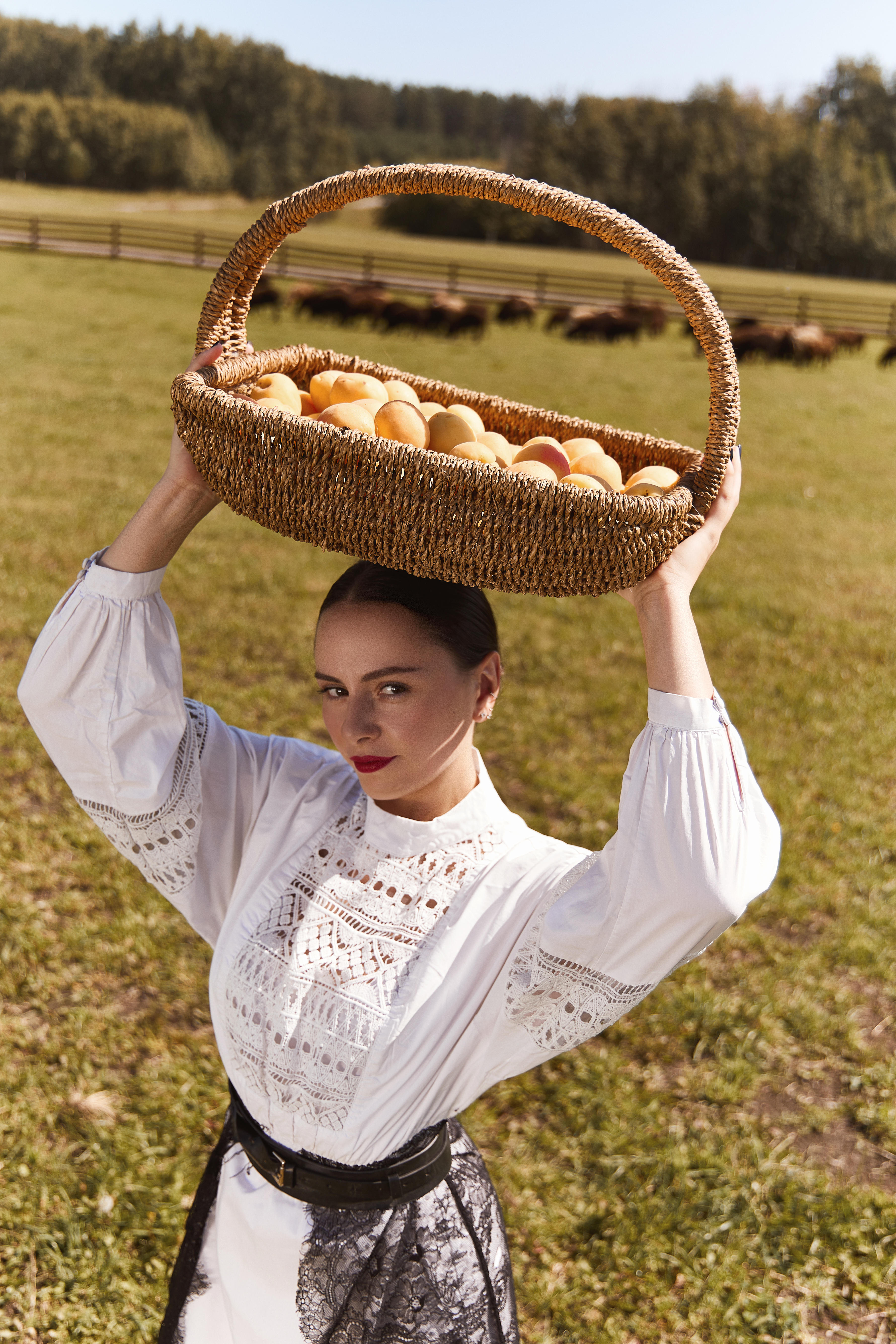 Фотосессия с животными на ранчо
