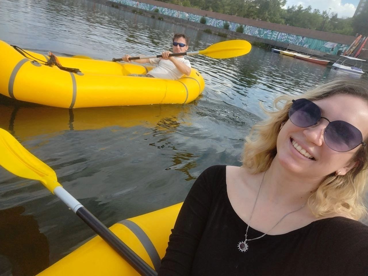 Сплав на пакрафтах по Енисею