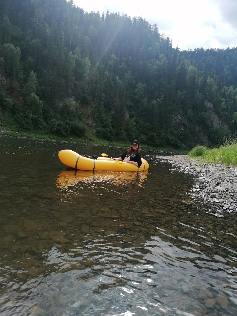 Сплав на пакрафтах по Мане