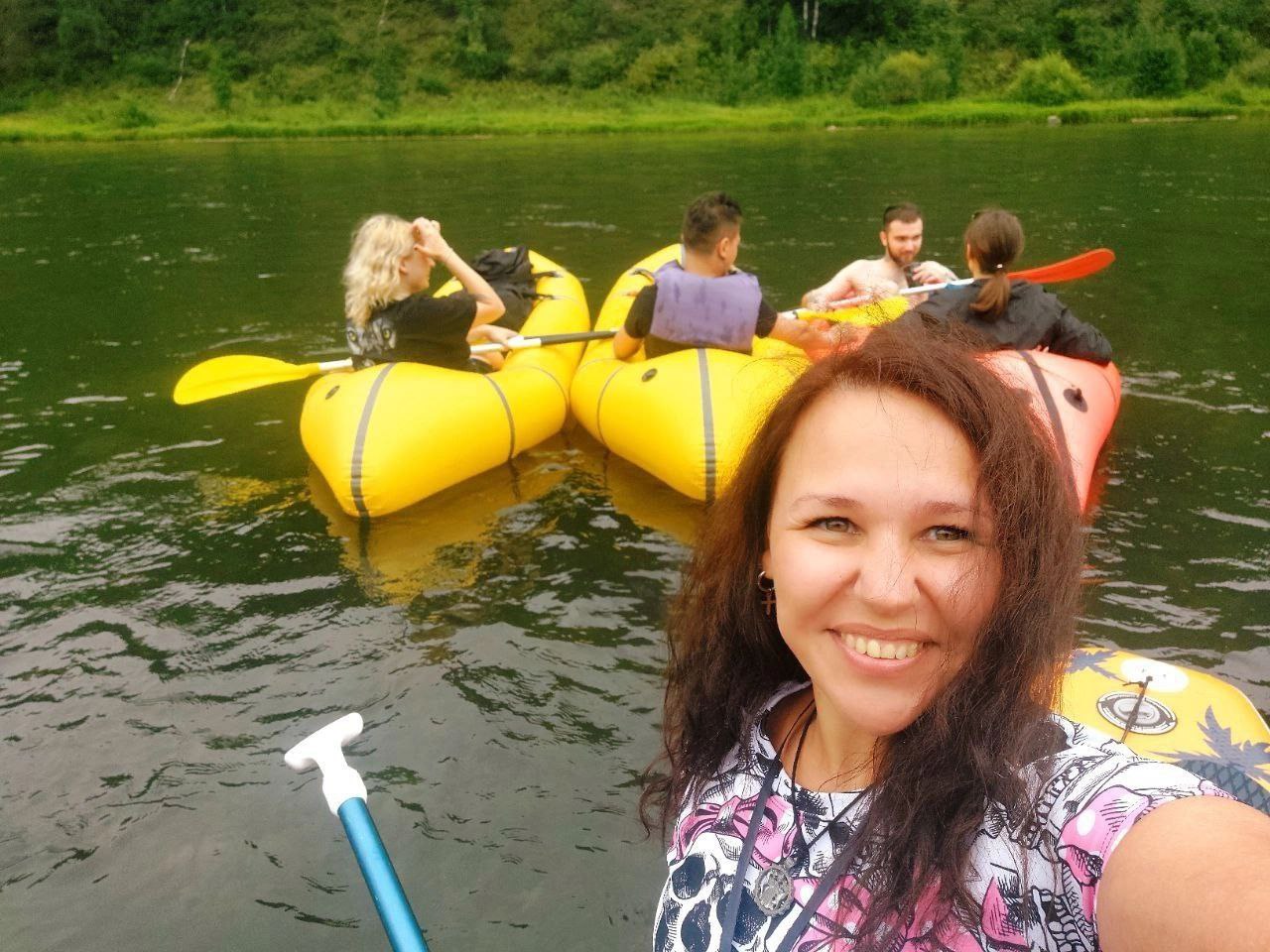 Сплав на пакрафтах по Мане