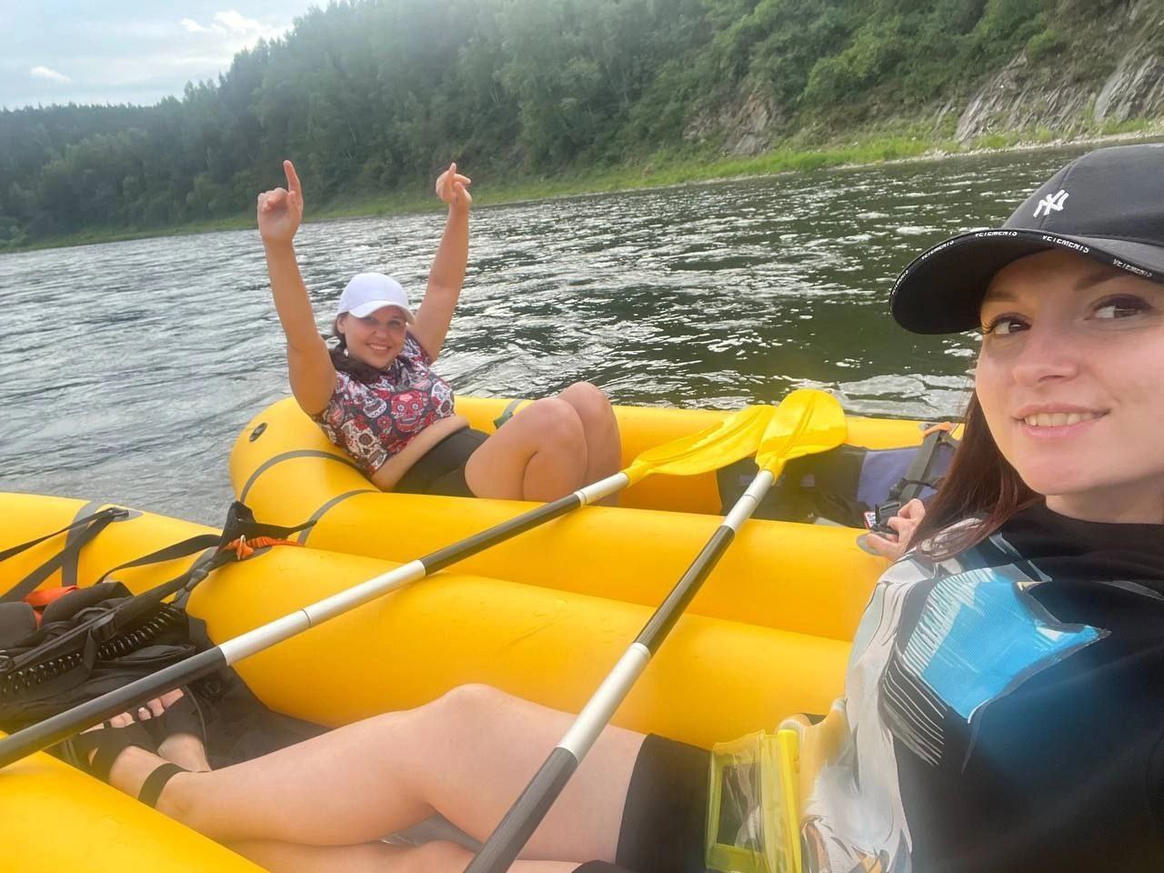 Сплав на пакрафтах по Мане