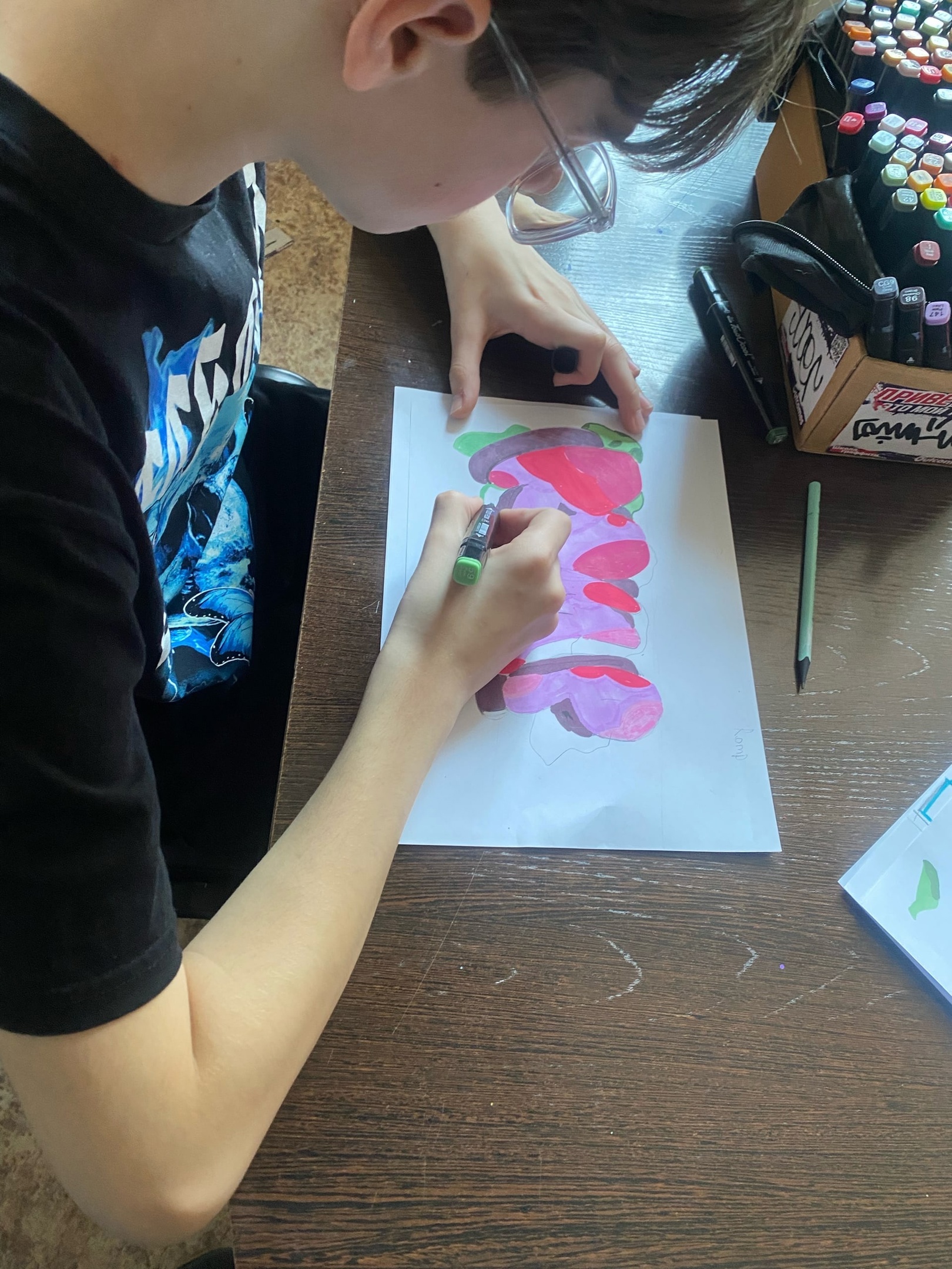 Мастер-класс по рисованию граффити