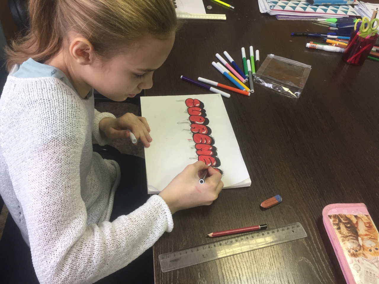 Мастер-класс по рисованию граффити