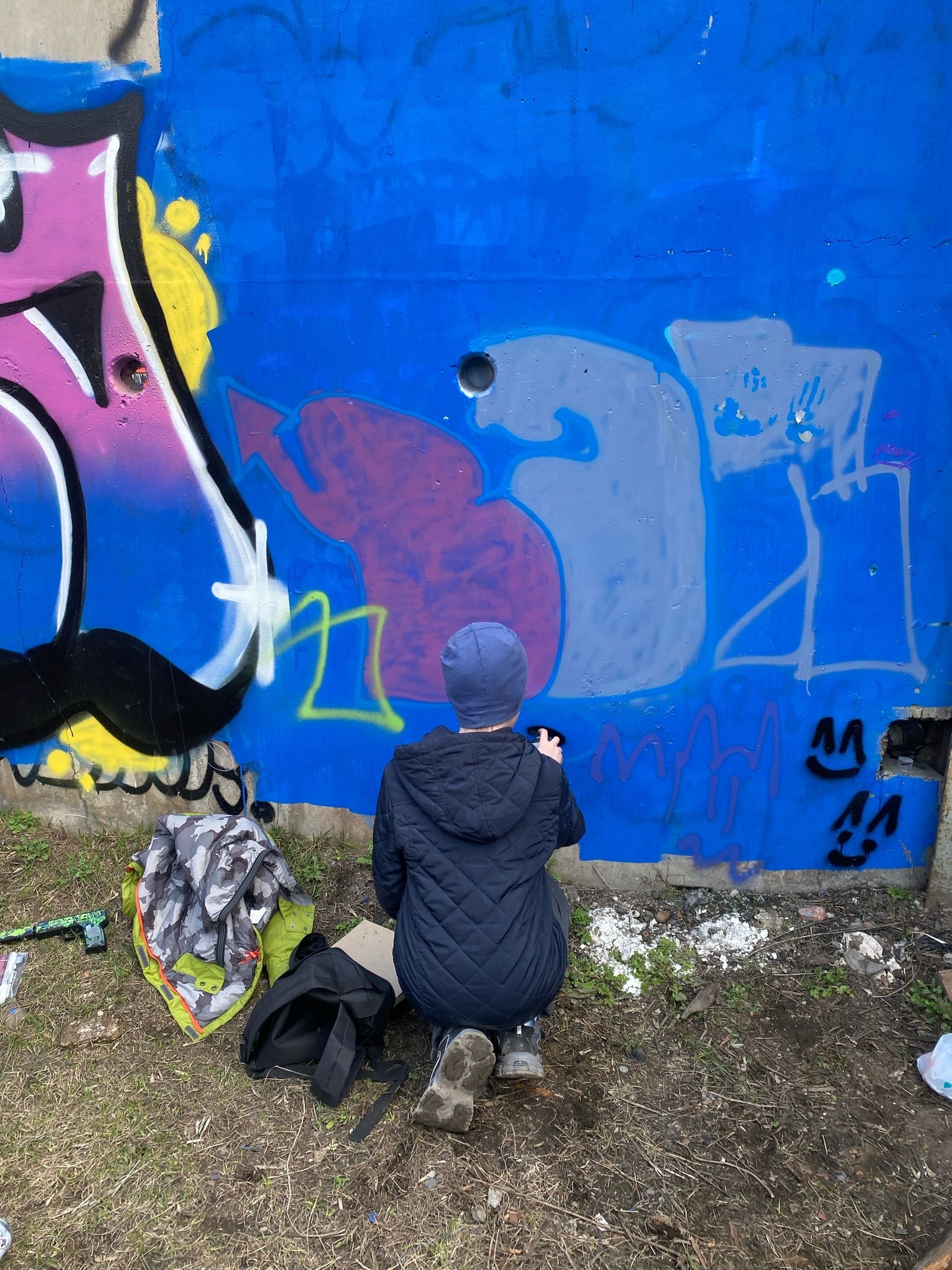 Индивидуальное занятие по рисованию граффити