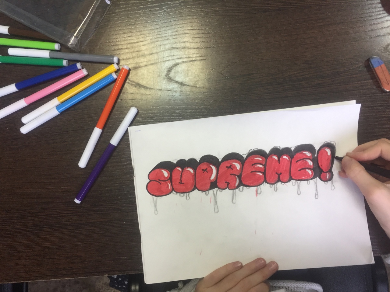 Индивидуальное занятие по рисованию граффити