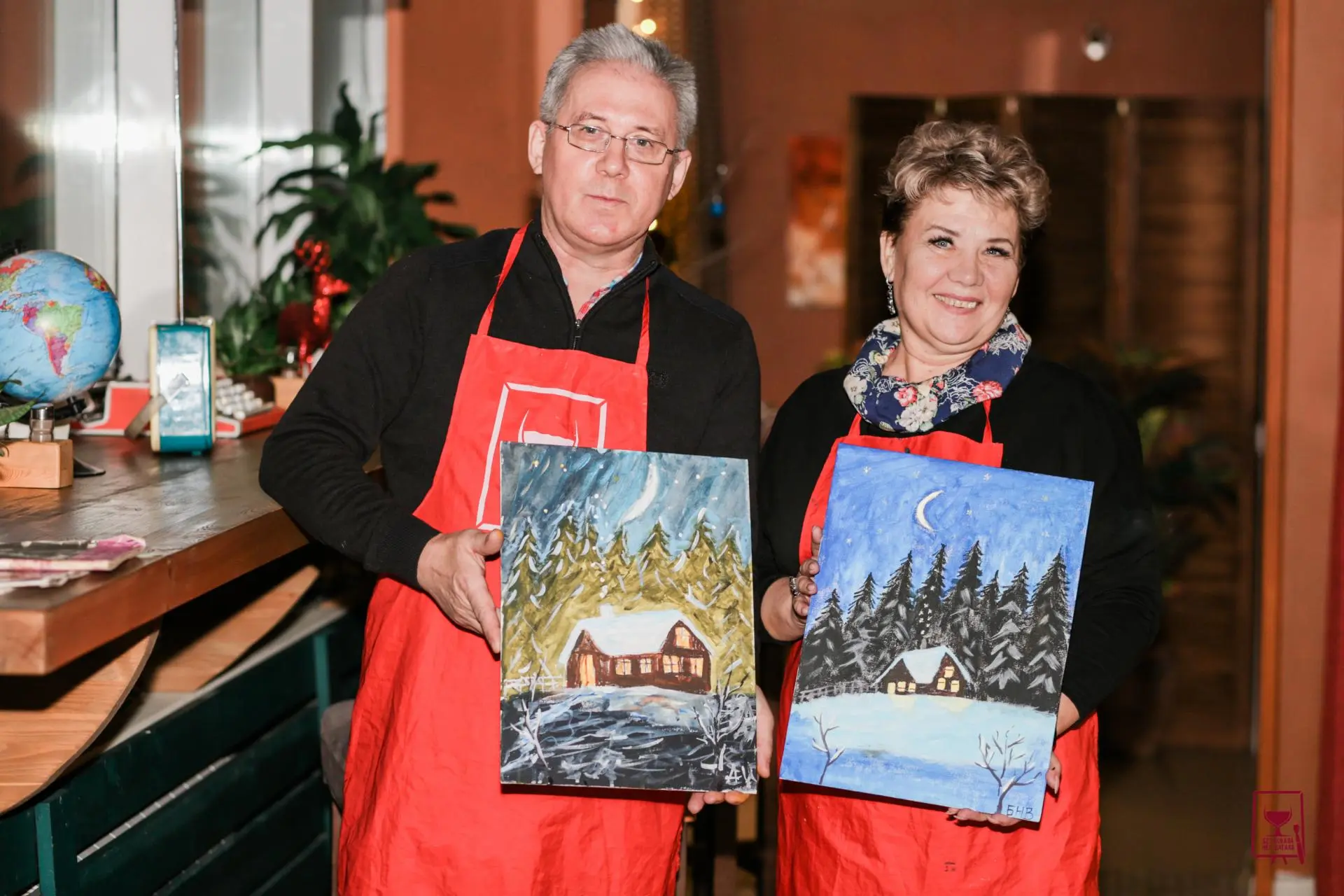 Арт-свидание: написание картины с дегустацией вина