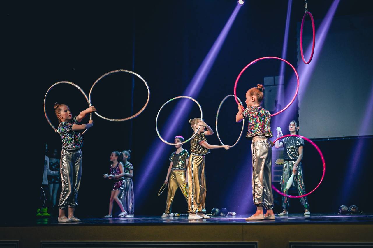 Пробное занятие по цирковому искусству в группе