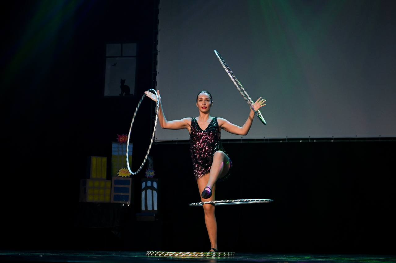 Пробное занятие по цирковому искусству в группе