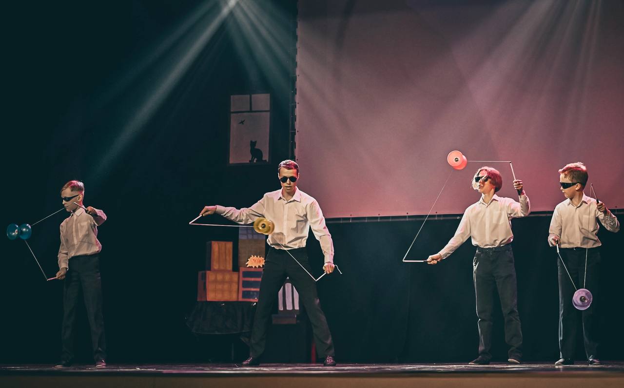 Пробное занятие по цирковому искусству в группе