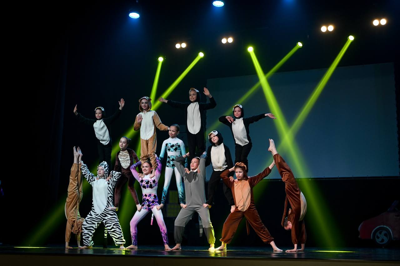 Пробное занятие по цирковому искусству в группе