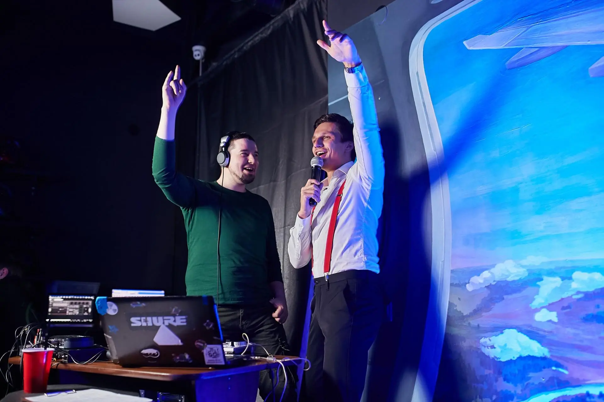 Праздник в аэротрубе