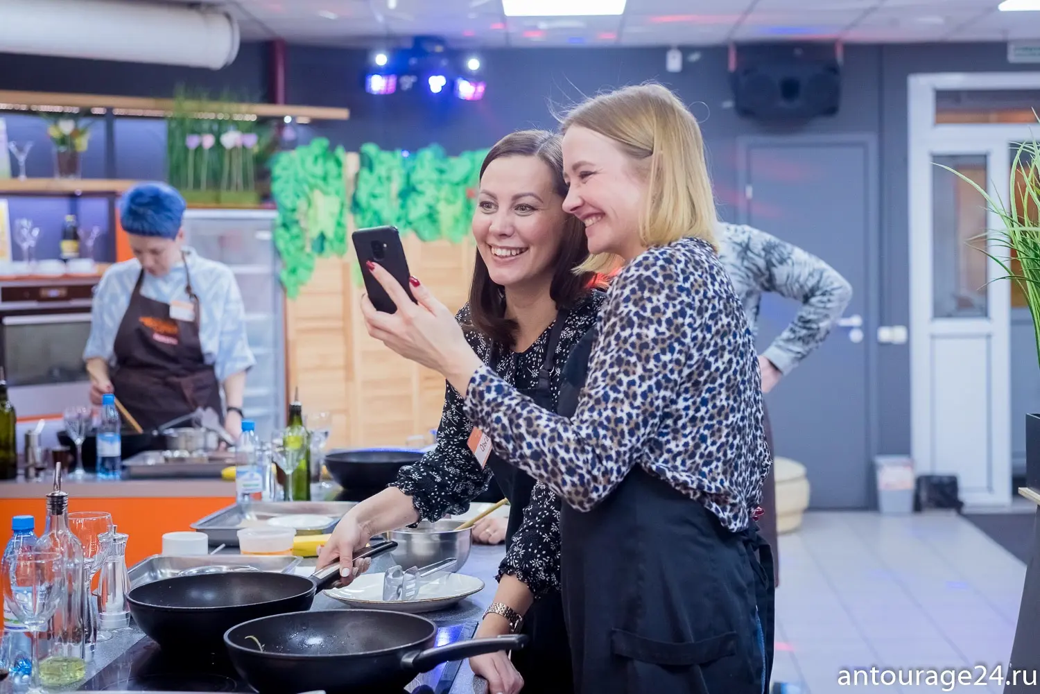 Девичник в кулинарной студии