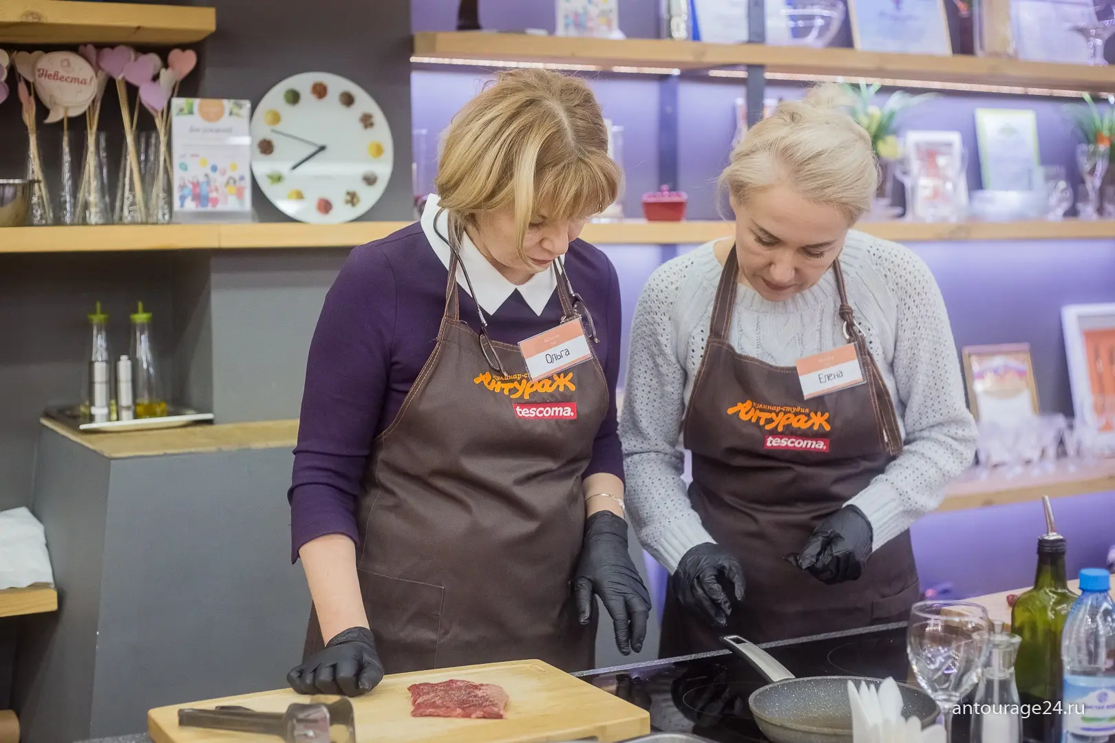 Девичник в кулинарной студии