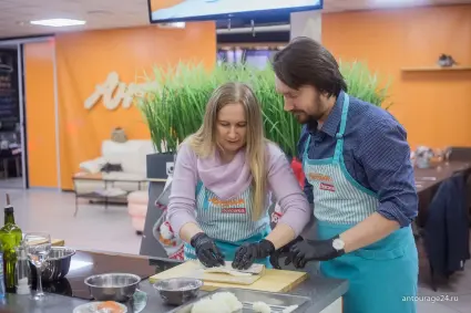 Индивидуальное свидание в кулинарной студии