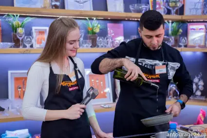 Индивидуальное свидание в кулинарной студии