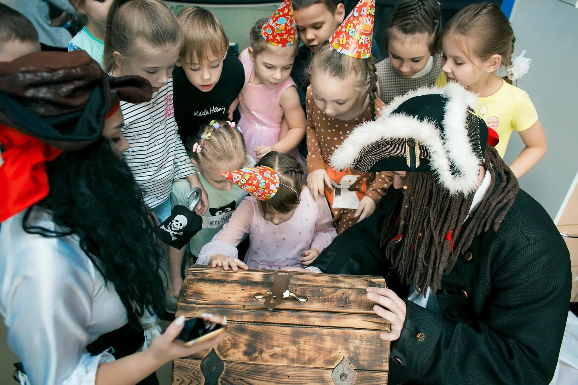 Детский праздник в аэротрубе