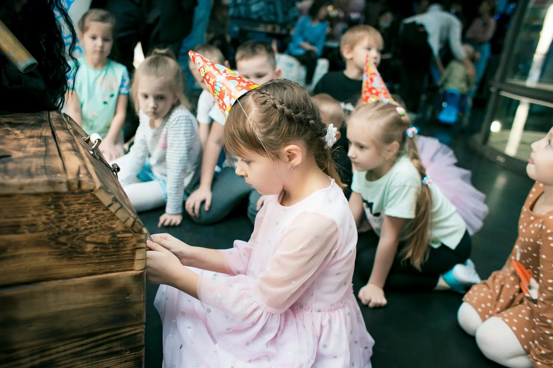 Детский праздник в аэротрубе