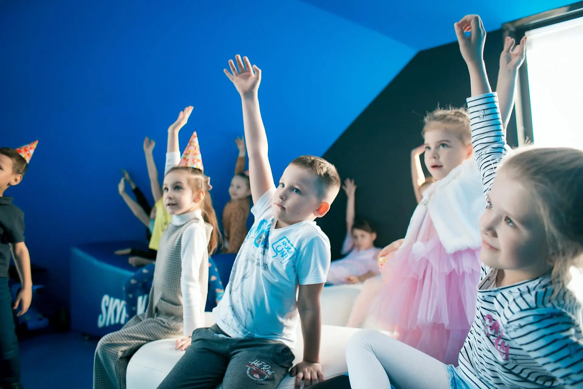 Детский праздник в аэротрубе