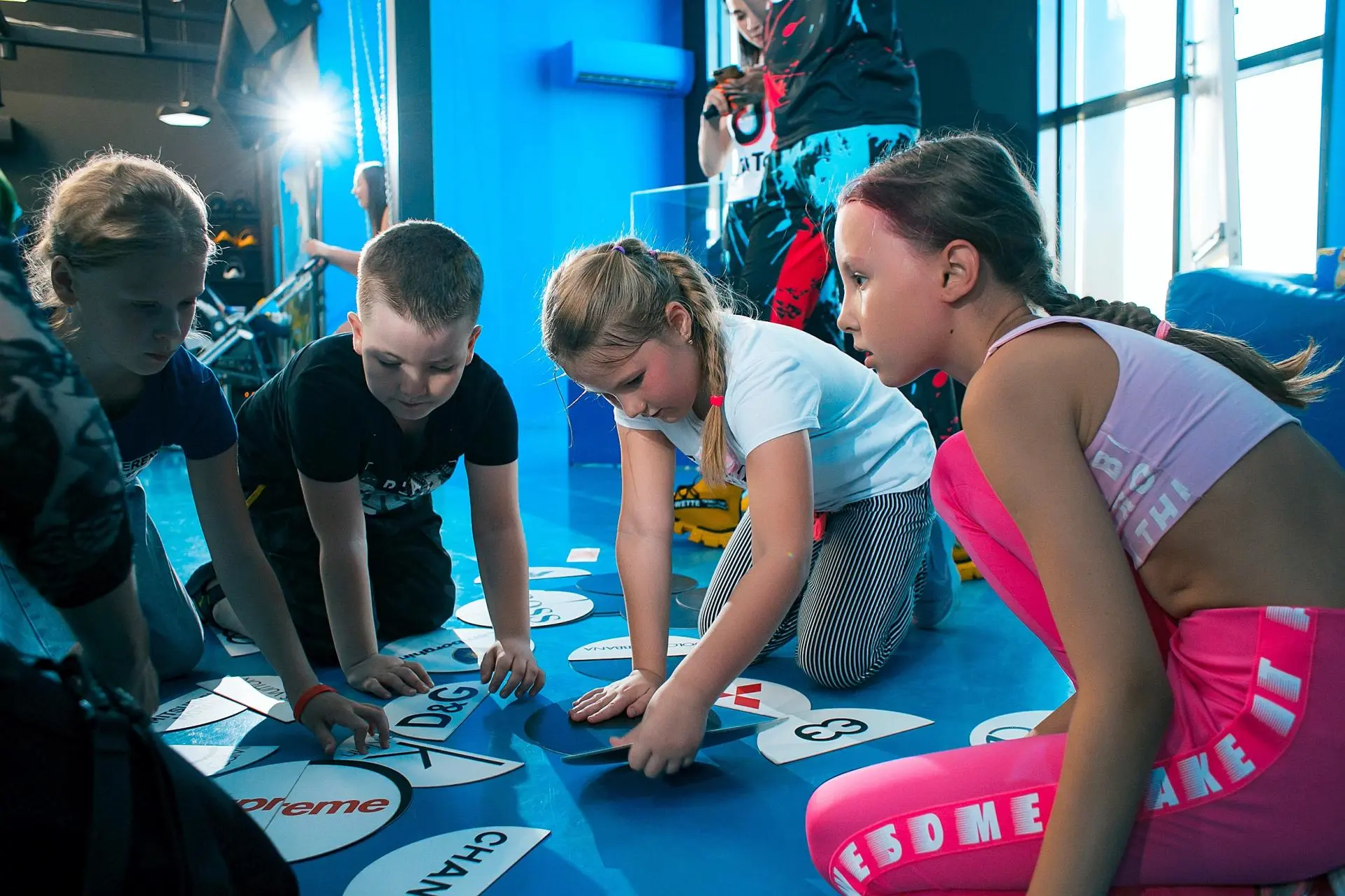 Детский праздник в аэротрубе